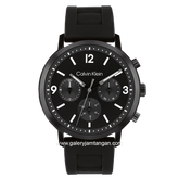 CALVIN KLEIN 25200461 Rubber Black Strap